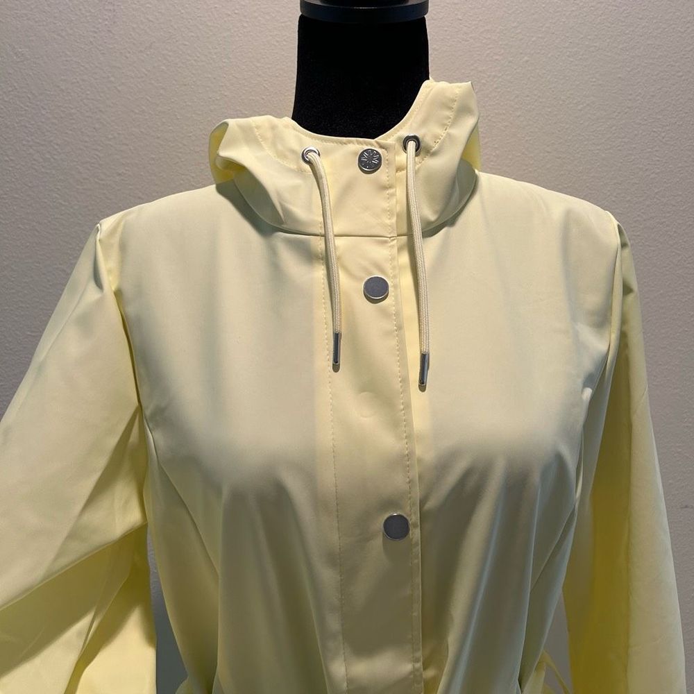 NWT Medium Curve W Jacket Straw Rains Unisex Waterproof - Picture 10 of 10